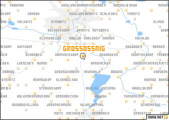 map of Groß Oßnig