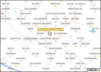 map of Groß Pampau