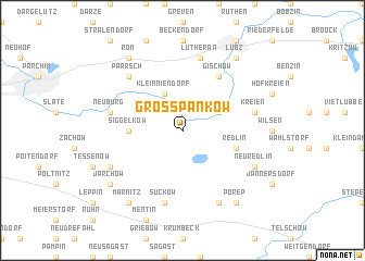 map of Groß Pankow