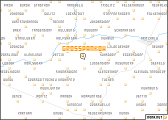 map of Groß Pankow