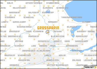 map of Großparin