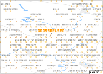 map of Großpelsen