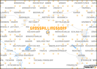 map of Großpillingsdorf