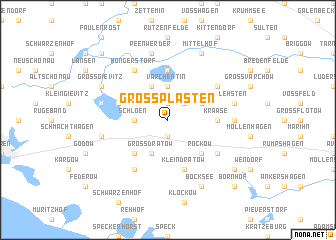 map of Groß Plasten