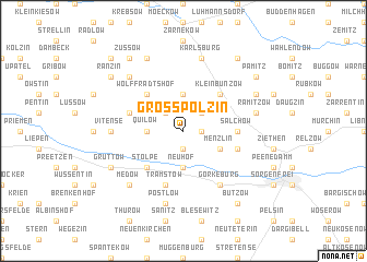 map of Groß Polzin