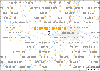 map of Großprüfening