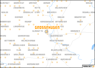 map of Groß Rhüden