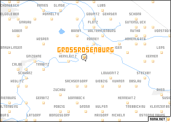 map of Groß Rosenburg