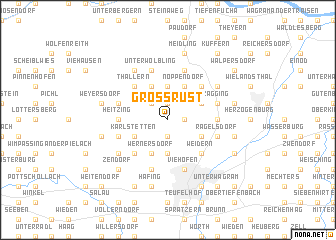 map of Grossrust