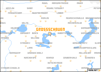map of Groß Schauen