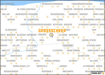 map of Groß Scheep