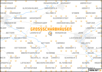 map of Großschwabhausen