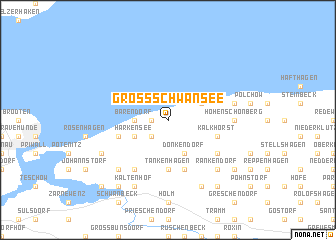 map of Groß Schwansee