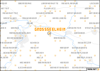 map of Großseelheim