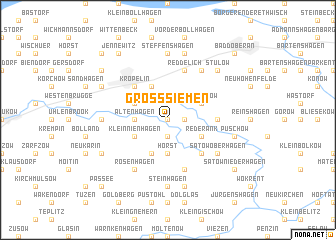 map of Groß Siemen