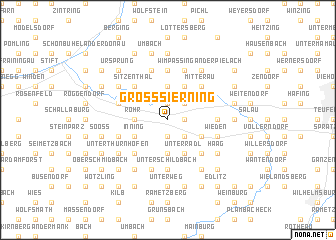 map of Grosssierning