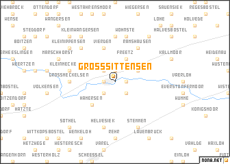 map of Groß Sittensen