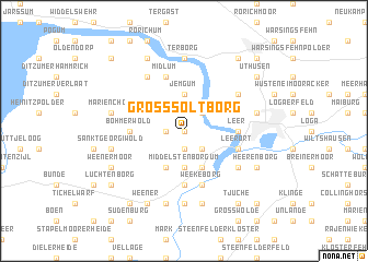 map of Großsoltborg