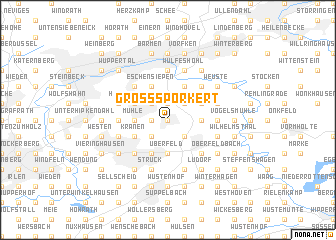 map of Großsporkert