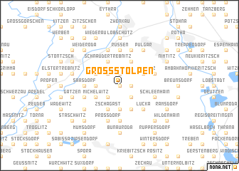 map of Großstolpen