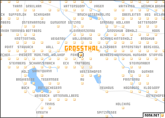 map of Großthal