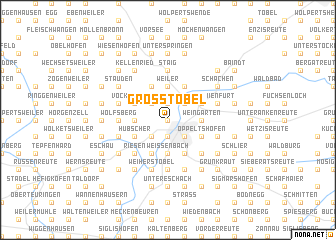 map of Großtobel