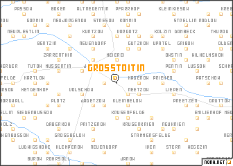 map of Groß Toitin