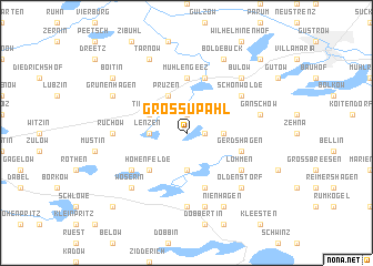 map of Groß Upahl