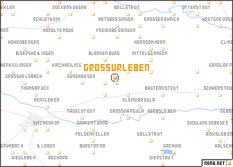 map of Großurleben