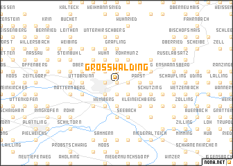 map of Grosswalding