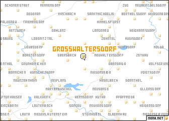 map of Großwaltersdorf