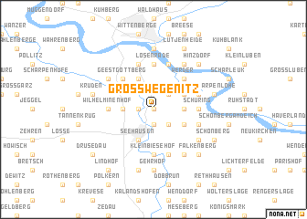 map of Groß Wegenitz