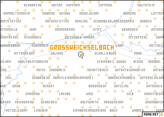 map of Grossweichselbach