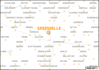 map of Groß Welle