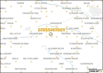 map of Großwenden