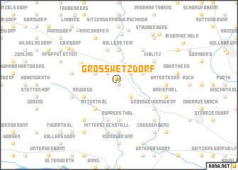 map of Großwetzdorf