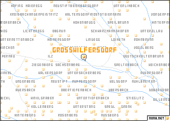 map of Grosswilfersdorf