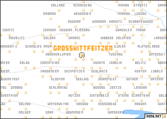 map of Groß Wittfeitzen