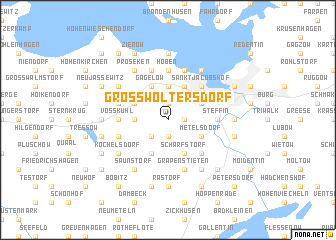 map of Groß Woltersdorf