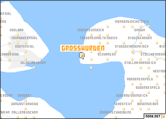 map of Großwürden