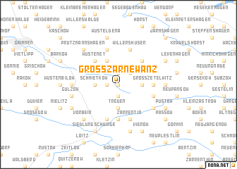 map of Groß Zarnewanz