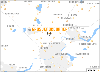 map of Grosvenor Corner
