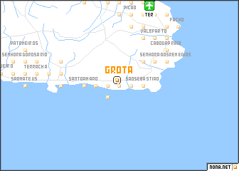 map of Grota