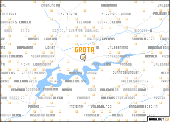 map of Grota