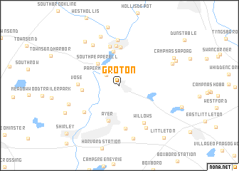 map of Groton