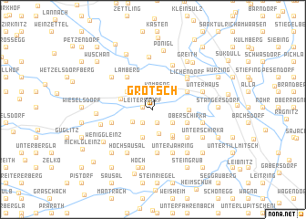 map of Grötsch