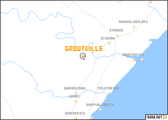 map of Groutville