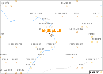 map of Grovella