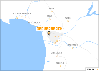 map of Grover Beach