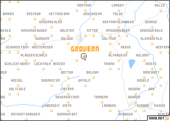 map of Grovern